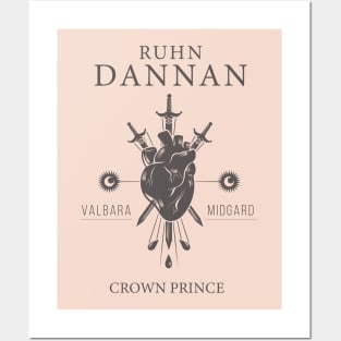 Crescent City - Ruhn Danaan Posters and Art